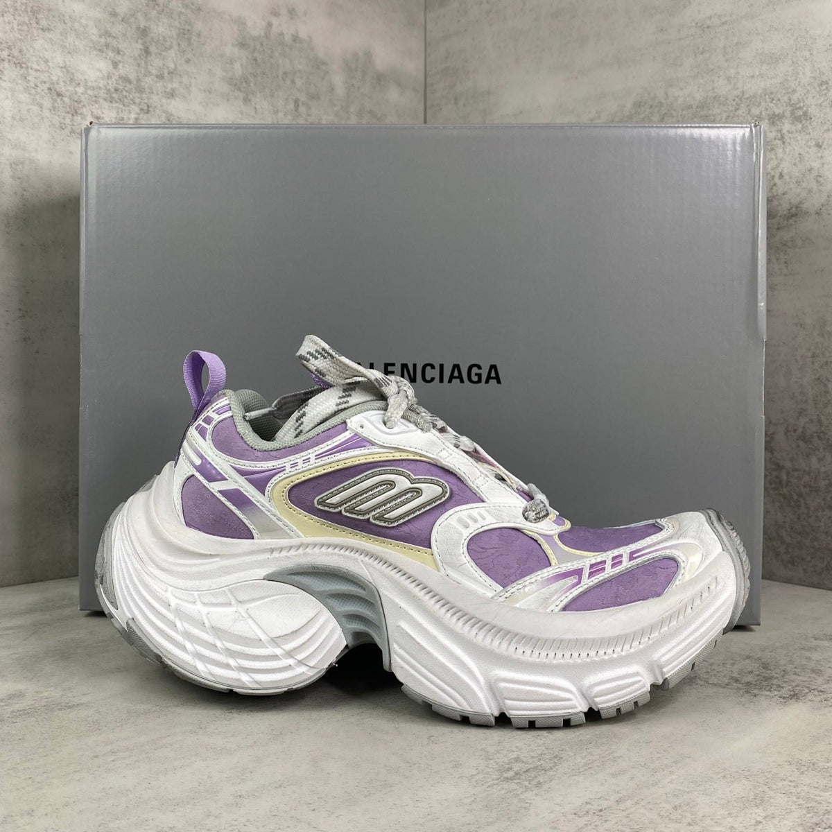 Balenciaga 10XL Sneakers Purple/White