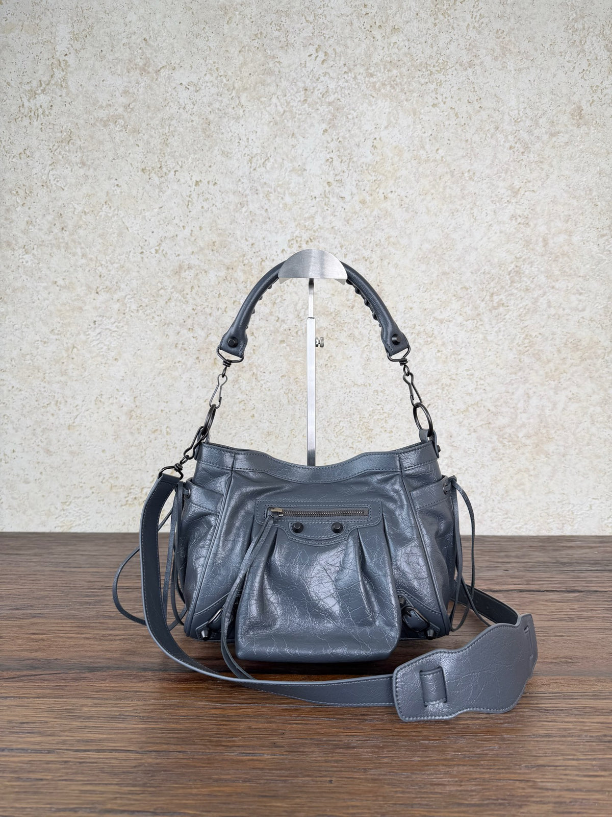 Balenciaga Le City Bag Iron Grey