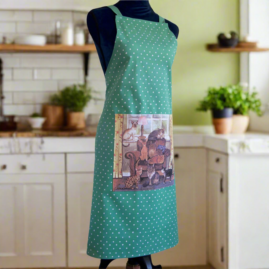 Alex Clark Cat House Apron