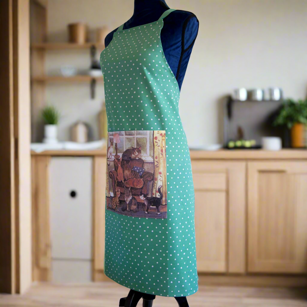 Alex Clark Cat House Apron